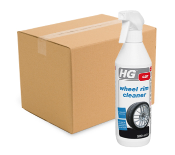 Case of 6 x HG Hagesan Wheel Rim Fast Cleaner