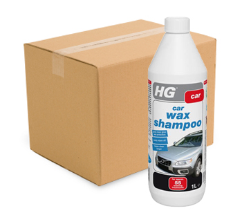 Case of 6 x HG Hagesan Car Wax Shampoo