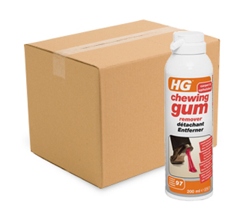 Case of 6 x HG Hagesan Chewing Gum Remover