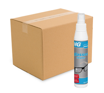 Case of 6 x HG Hagesan Glasses Cleaner