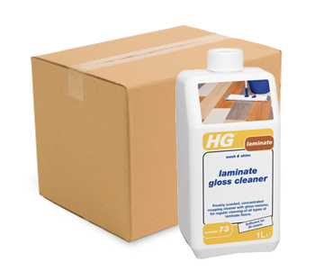 Case of 6 x HG Laminate Gloss Cleaner (Wash and Shine)