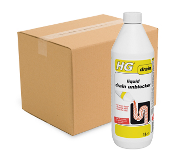 Case of 6 x HG Hagesan Liquid Drain Unblocker