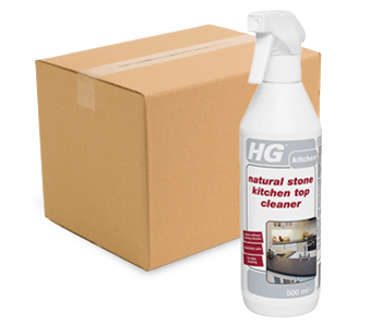 Case of 6 x HG Hagesan Natural Stone Kitchen Top Cleaner