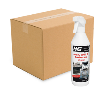 Case of 6 x HG Hagesan Oven, Grill and Barbecue Cleaner