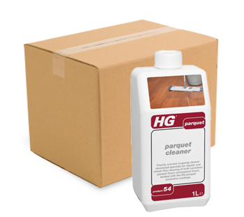 Case of 6 x HG Hagesan Parquet, Wooden Floor and Hardwood Cleaner