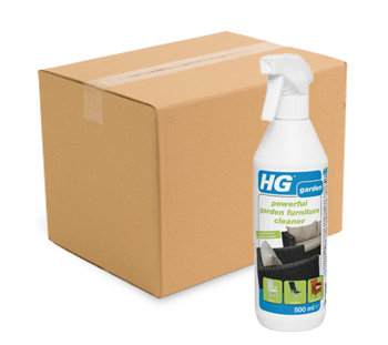 Case of 6 x HG Hagesan Intensive Plastic Cleaner