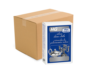 Case of 6 x HG Hagesan Silver Shine Cloth