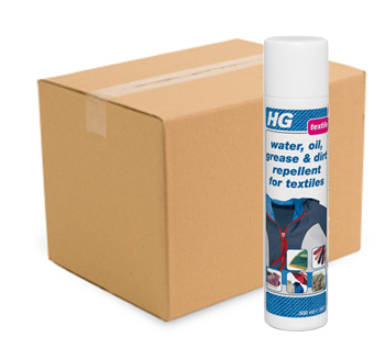 Case of 6 x HG Hagesan Water, Oil, Grease and Dirt Repellent for Leather