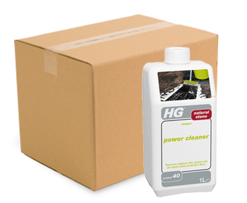 Case of Marble and Natural Stone Power Cleaner (Stripper) - 1 litre