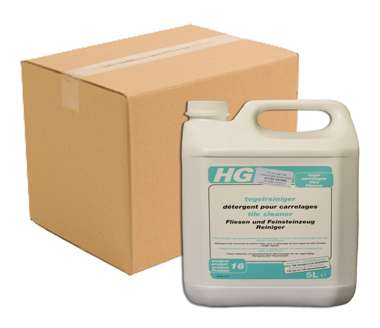 Case of 4 x HG Hagesan Tile Cleaner (Porcelain) 5 Litre