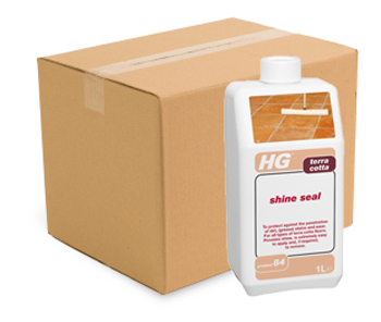 Case of 6 x HG Hagesan Terracotta Shine Seal 1 Litre