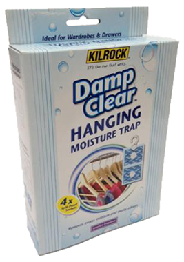 Kilrock Damp Clear Hanging Moisture Trap 4 x 50g