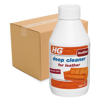 Case of 6 x HG Hagesan Deep Cleaner for Leather