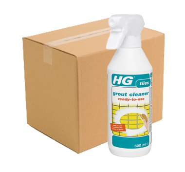 Case Of 6 x HG Grout Cleaner Ready to Use 500ml