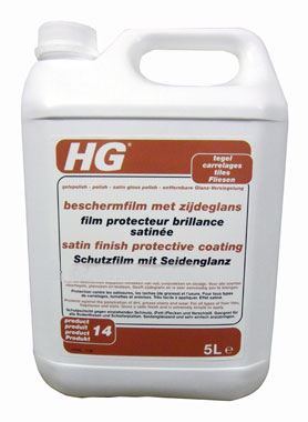 HG Hagesan Protective Coating Satin Finish (Satin Gloss Polish) 5 Litre (HGP14)