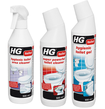 HG Hagesan Toilet Cleaner Kit Includes FREE HG Toilet Gel