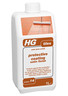 HG Hagesan Protective Coating Satin Finish (Satin Gloss Polish) 1 Litre (HGP14)