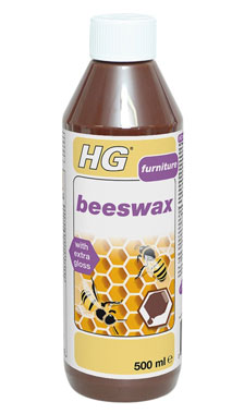 HG Hagesan Beeswax Polish Brown 500ml