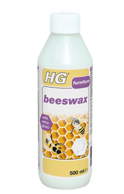 HG Hagesan Beeswax Polish White (Clear) 500ml