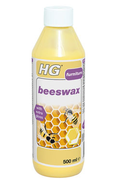 HG Hagesan Beeswax Polish Yellow 500ml