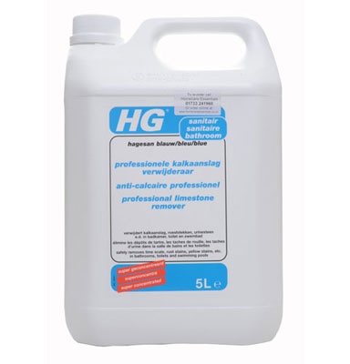 HG Hagesan Blue Professional Limescale Remover 5 Litre