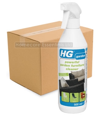 Case of 6 x HG Hagesan Powerful Garden Furniture Cleaning Spray