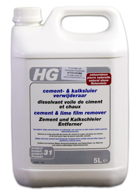 HG Marble and Natural Stone Cement and Lime Film Remover 5L