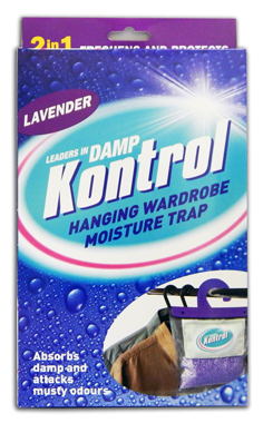 Kontrol Hanging Wardrobe De-Humidifier Lavender