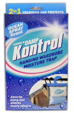 Kontrol Hanging Wardrobe De-Humidifier Ocean Spray Scent