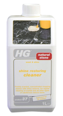 HG Marble and Natural Stone Shine Restoring Tile Cleaner (Wash and Shine) 1 Litre