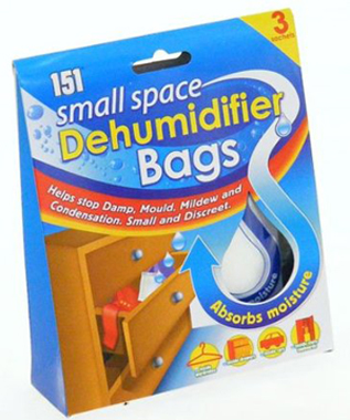 Small Space Dehumidifier Bags