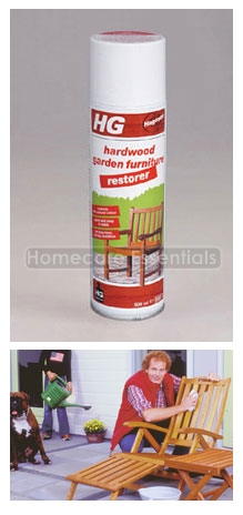 Case of 6 x HG Hagesan Hardwood Garden Furniture Restorer