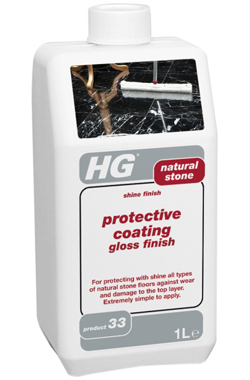 HG Hagesan Marble and Natural Stone Protective Coating Gloss Finish 